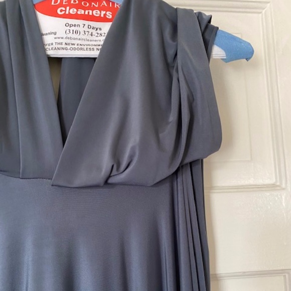 TwoBirds Charcoal Bridesmaid Dress - Picture 3 of 7